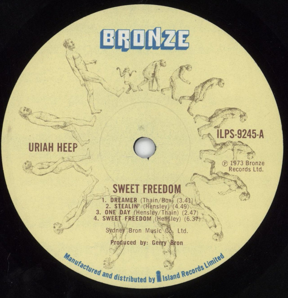 Uriah Heep Sweet Freedom - 1st - German Sleeve UK vinyl LP album (LP record) URILPSW803897