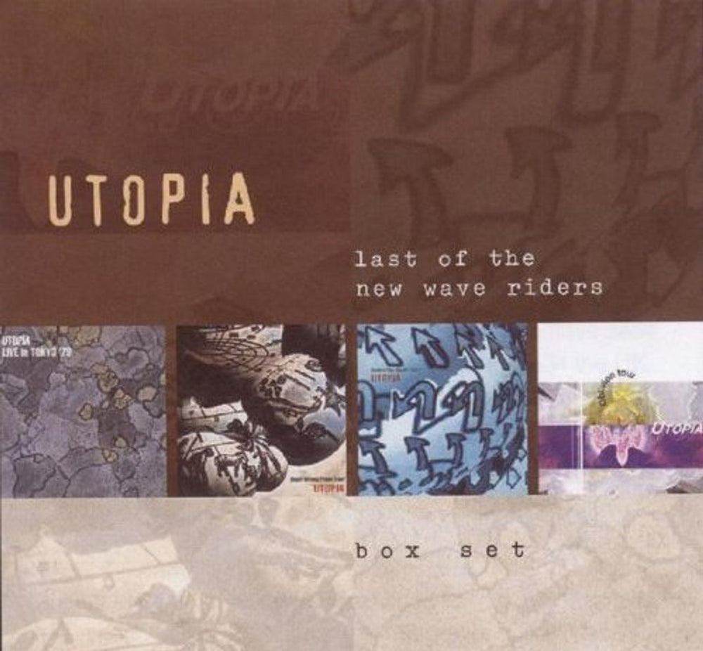 Utopia (US) Last of the New Wave Riders UK box set CMXBX735