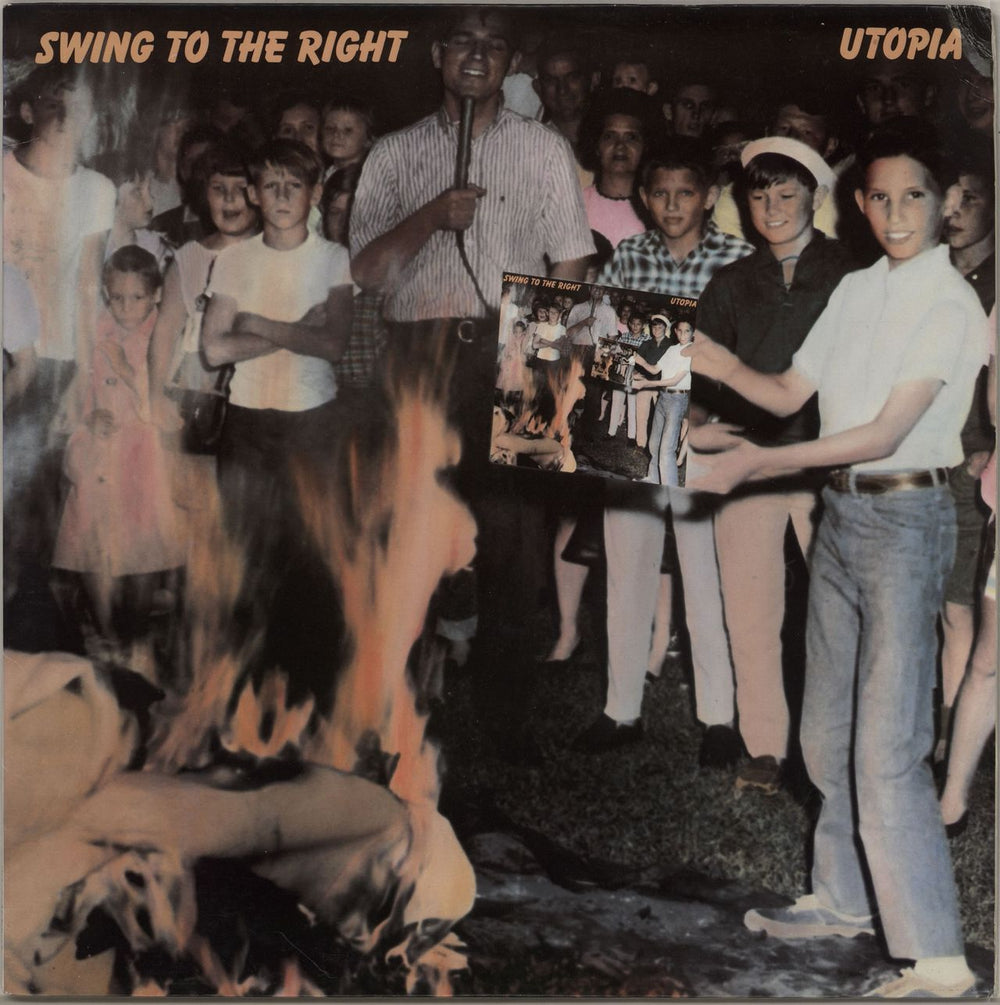 Utopia (US) Swing To The Right US vinyl LP album (LP record) RNLP70875