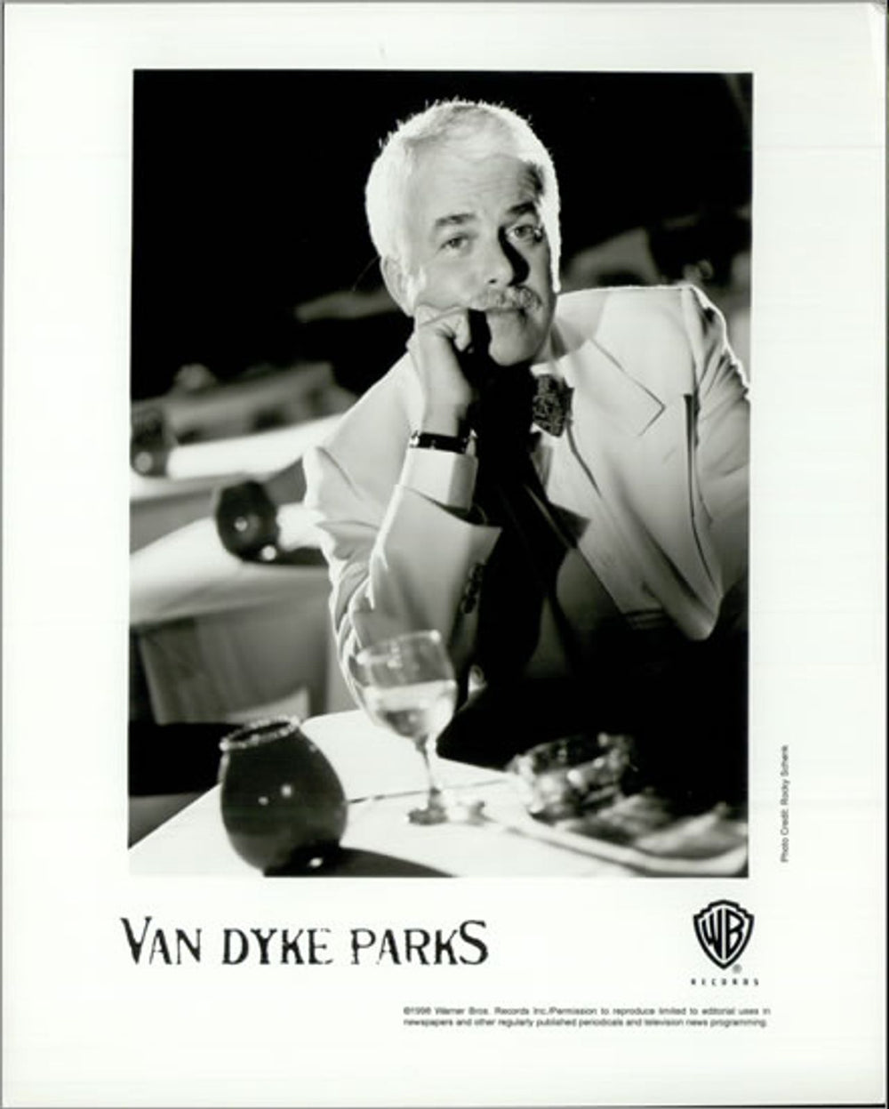 Van Dyke Parks Moonlighting US Promo media press pack PRESS PACK