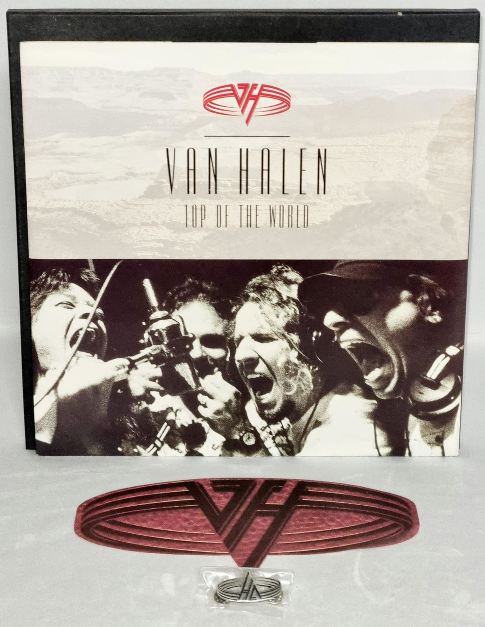 Van Halen Top Of The World - Complete - EX UK Vinyl Box Set VNHVXTO789038