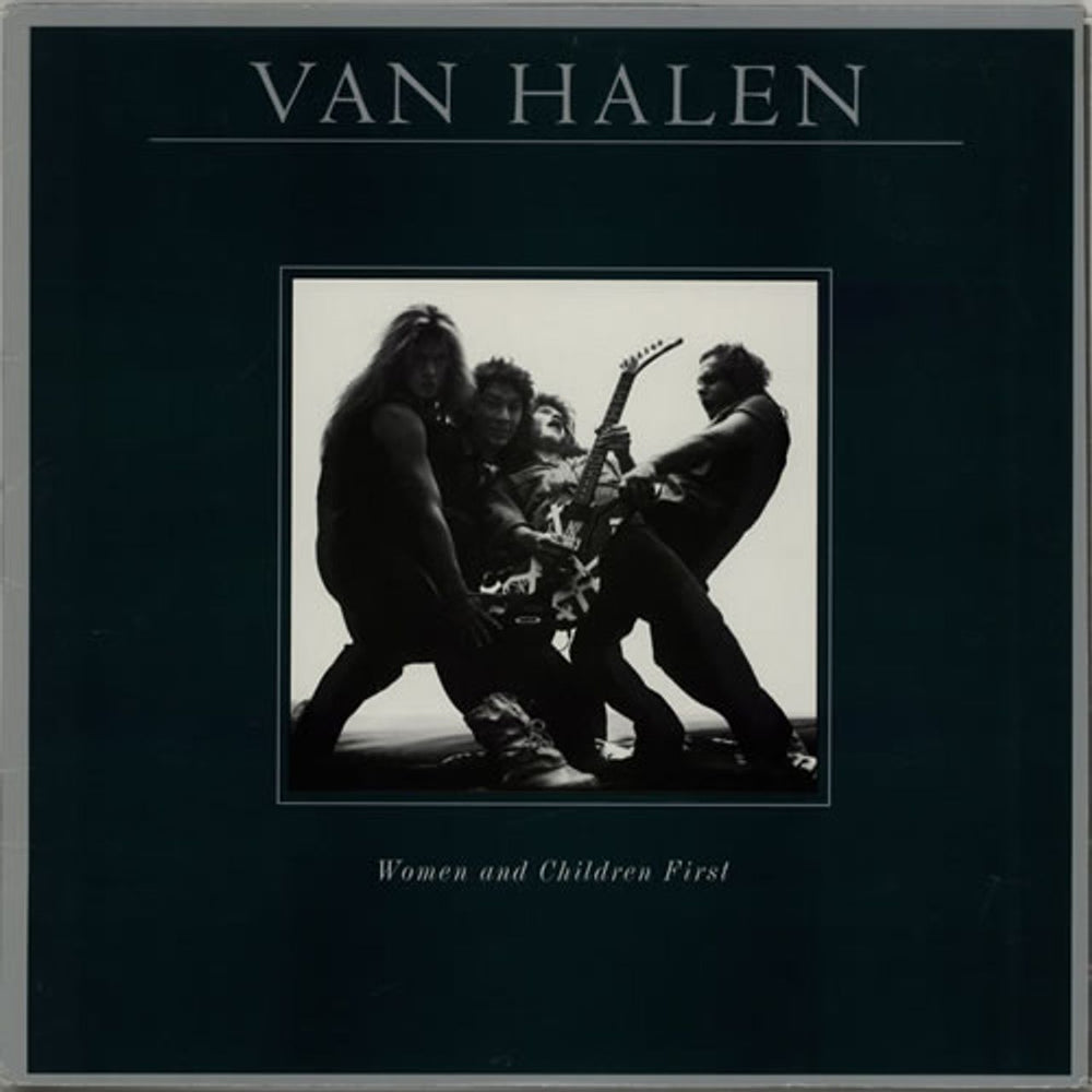 Van Halen Women And Children First + Poster - EX UK vinyl LP album (LP record) K56793