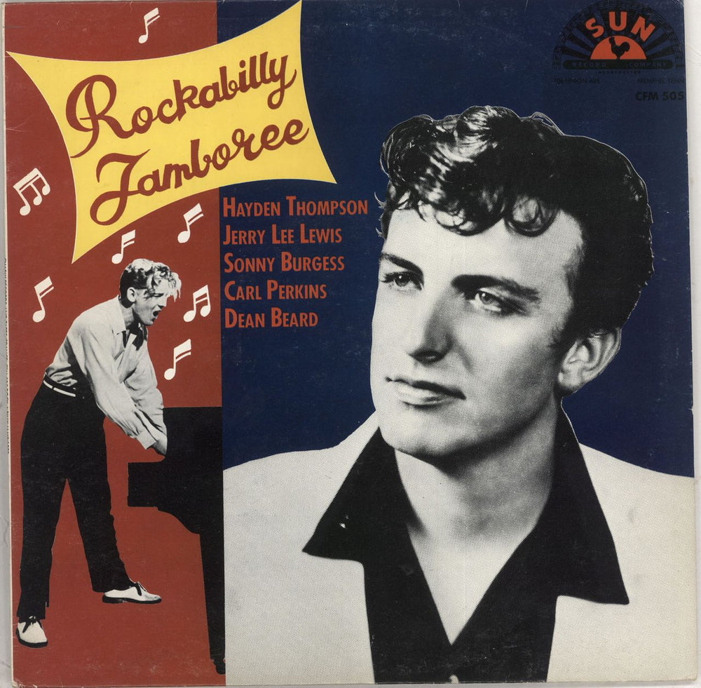 Various-50s/Rock & Roll/Rockabilly Rockabilly Jamboree French 10" vinyl single (10 inch record) CFM505