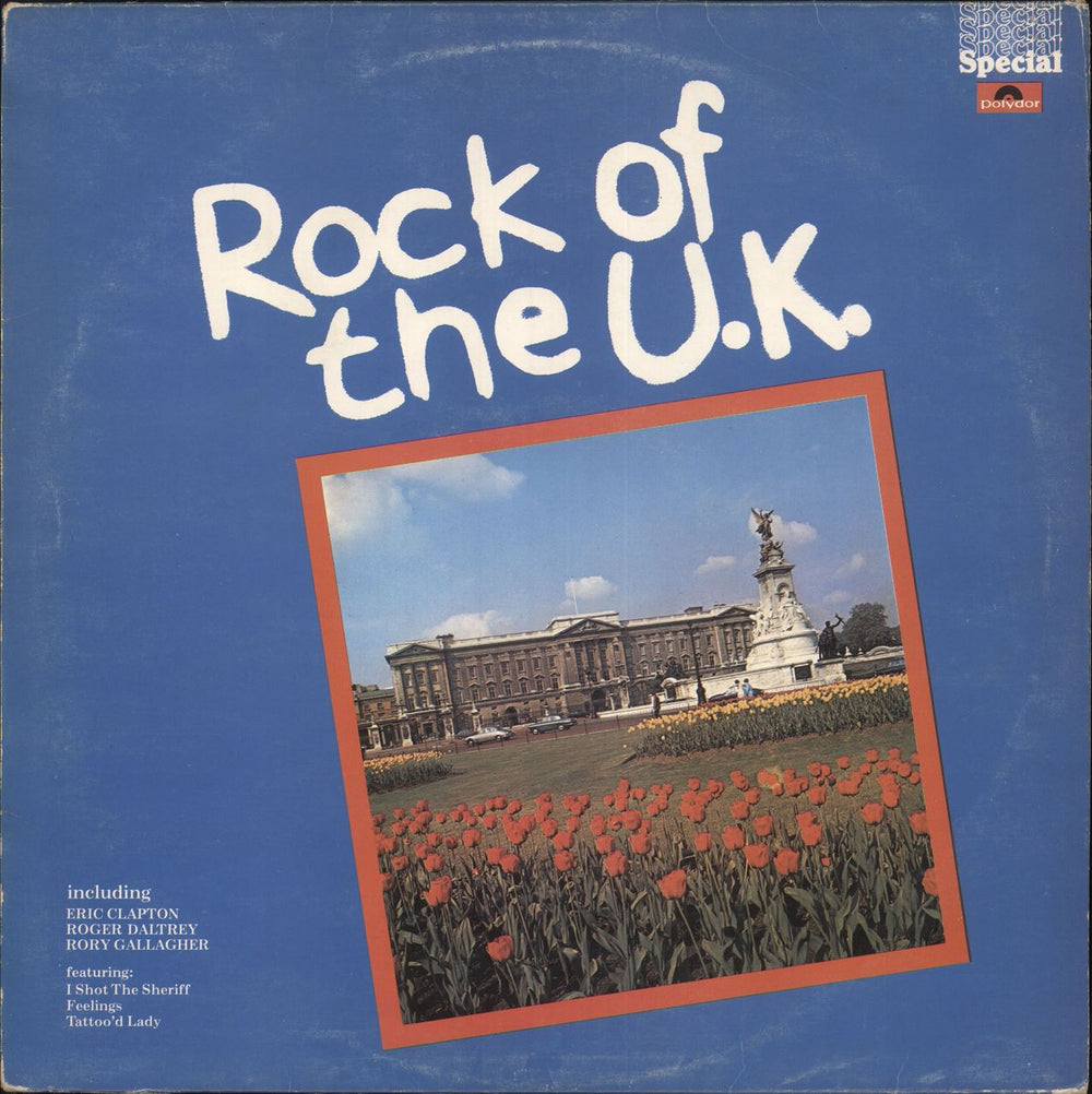 Various-60s & 70s Rock Of The UK UK vinyl LP album (LP record) 2482358