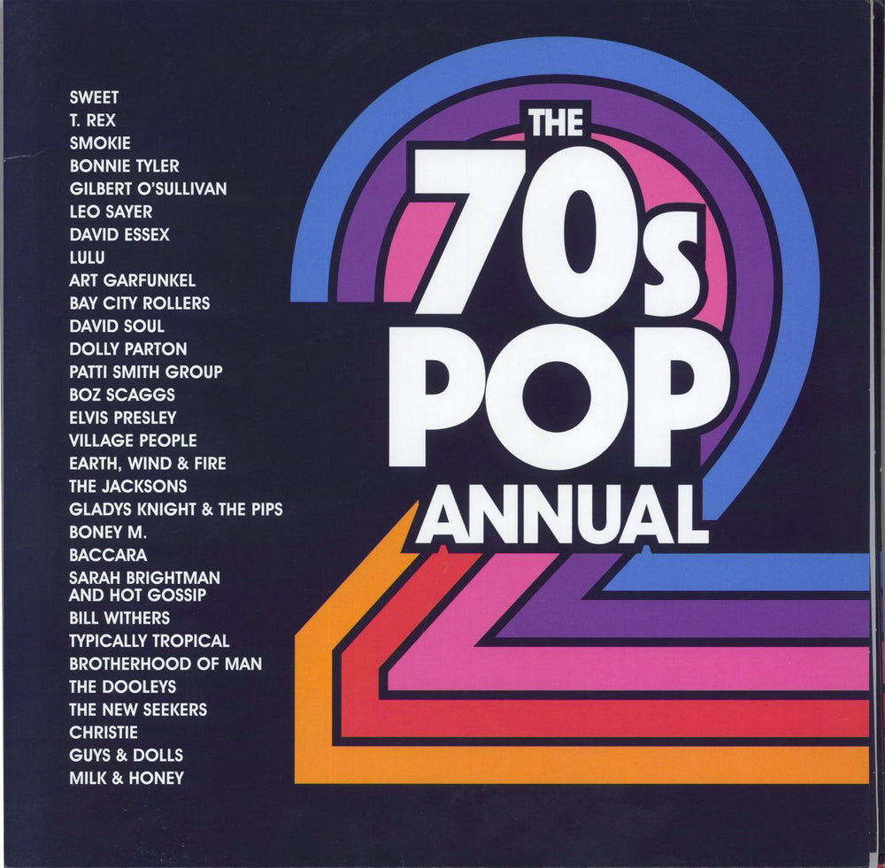 Various-60s & 70s The 70s Pop Annual 2 UK 2-LP vinyl record set (Double LP Album) DEMRECOMP019