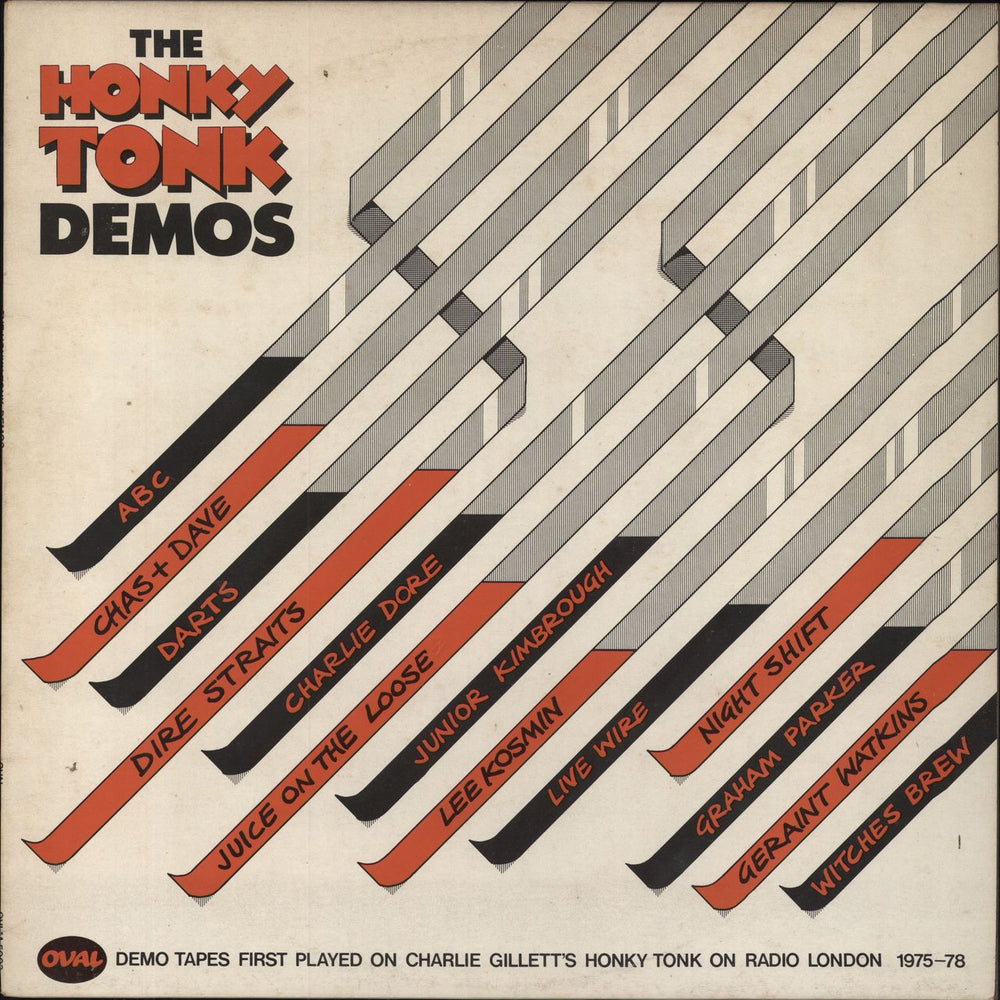 Various-60s & 70s The Honky Tonk Demos UK vinyl LP album (LP record) OVLM5003