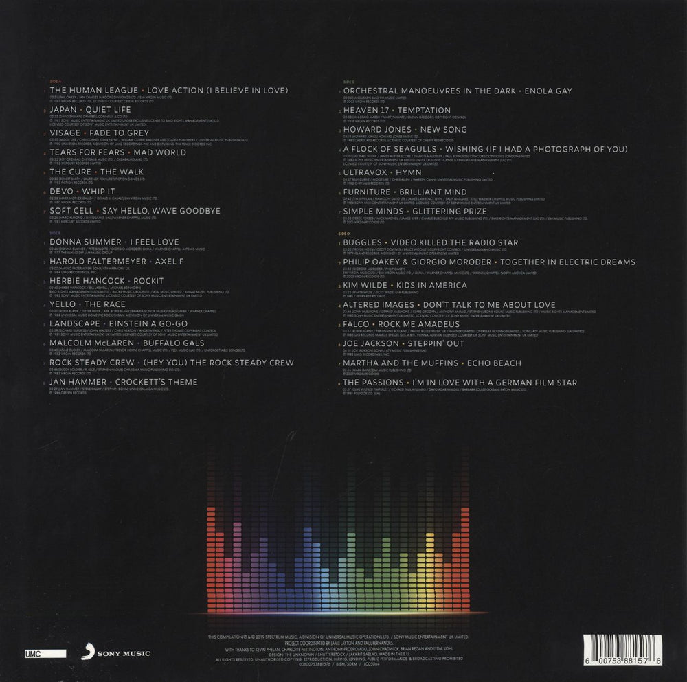 Various-Ambient & Electronica Electronic UK 2-LP vinyl record set (Double LP Album) 600753881576