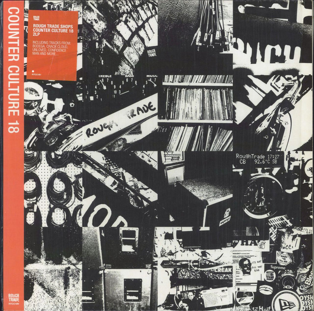 Various Artists Rough Trade Shops Counter Culture 18 UK 2-LP vinyl record set (Double LP Album) RTCC18V