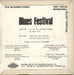 Various-Blues & Gospel Blues Festival UK 7" vinyl single (7 inch record / 45) V-B07BL609472