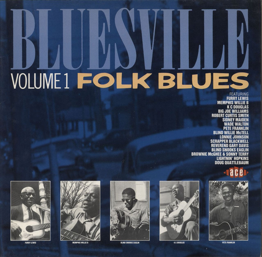 Various-Blues & Gospel Bluesville Volume One Folk Blues German vinyl LP album (LP record) CH-247