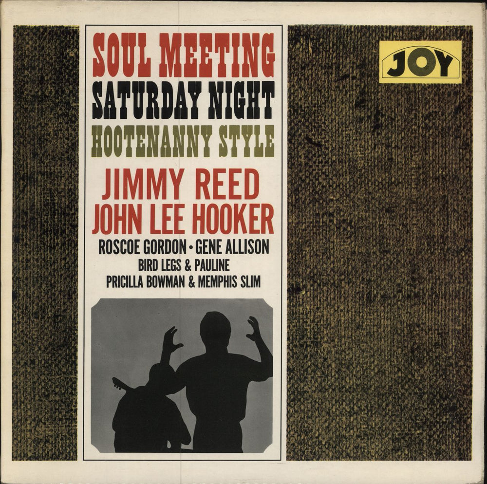 Various-Blues & Gospel Soul Meeting Saturday Night Hootenanny Style UK vinyl LP album (LP record) JOY122