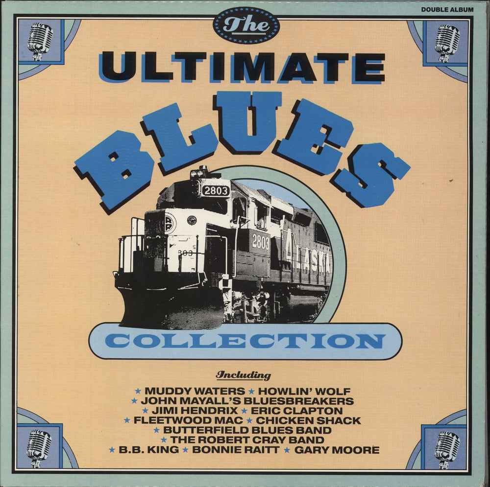 Various-Blues & Gospel The Ultimate Blues Collection UK 2-LP vinyl record set (Double LP Album) CTVLP206