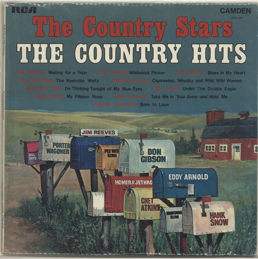 Various-Country The Country Stars, The Country Hits UK vinyl LP album (LP record) CDS1041