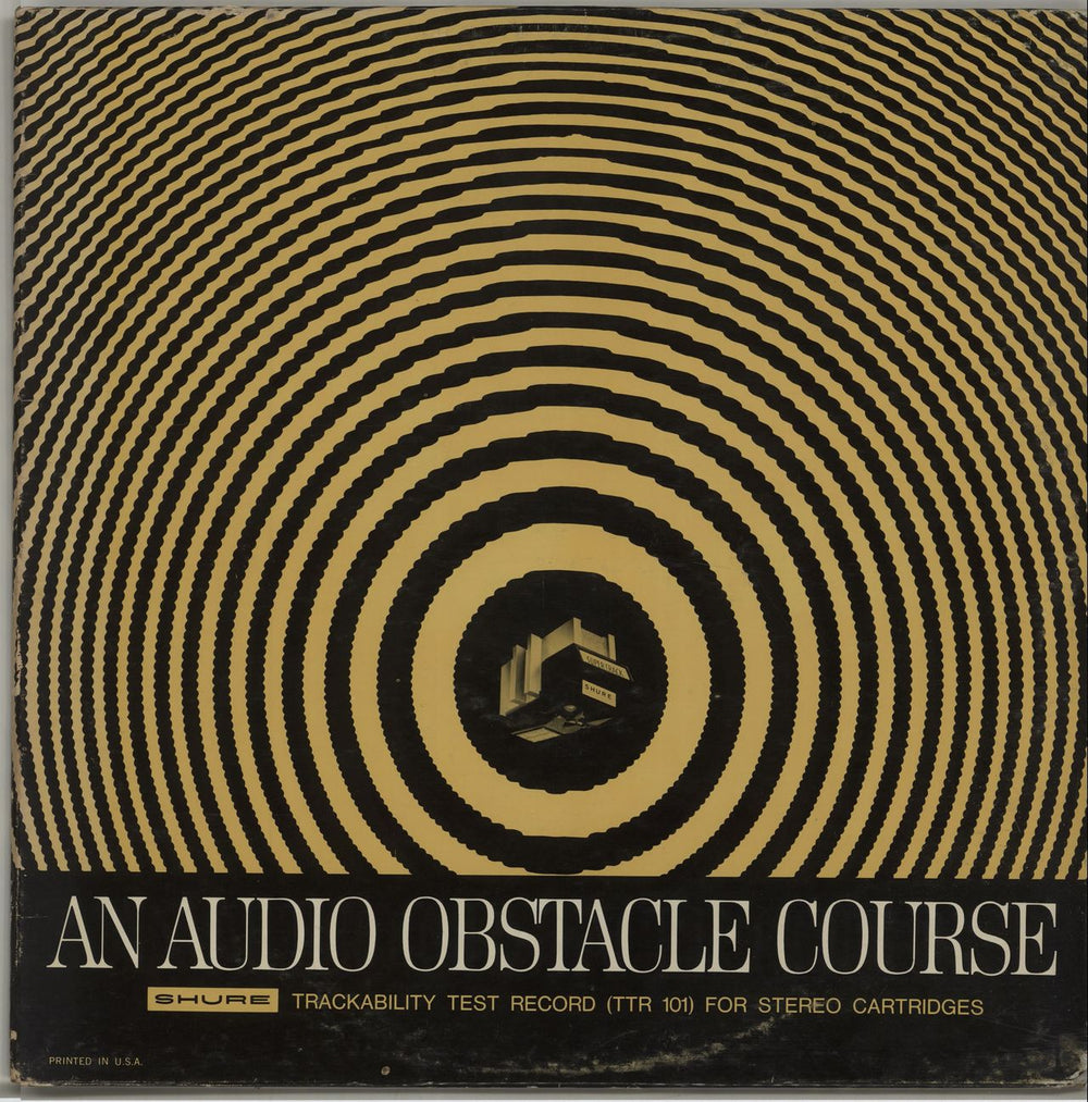 Various-Educational, Informational & Historical An Audio Obstacle Course - Shure Trackability Test Record US vinyl LP album (LP record) TTR-101
