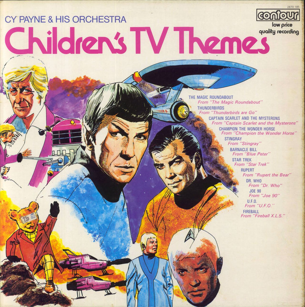 Various-Film, Radio, Theatre & TV Children's TV Themes UK vinyl LP album (LP record) 2879185