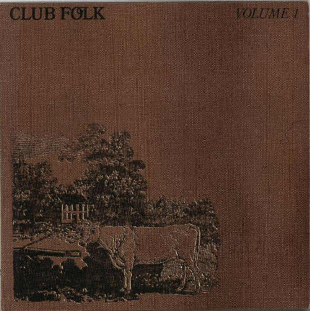 Various-Folk Club Folk Volume 1 UK vinyl LP album (LP record) PS2