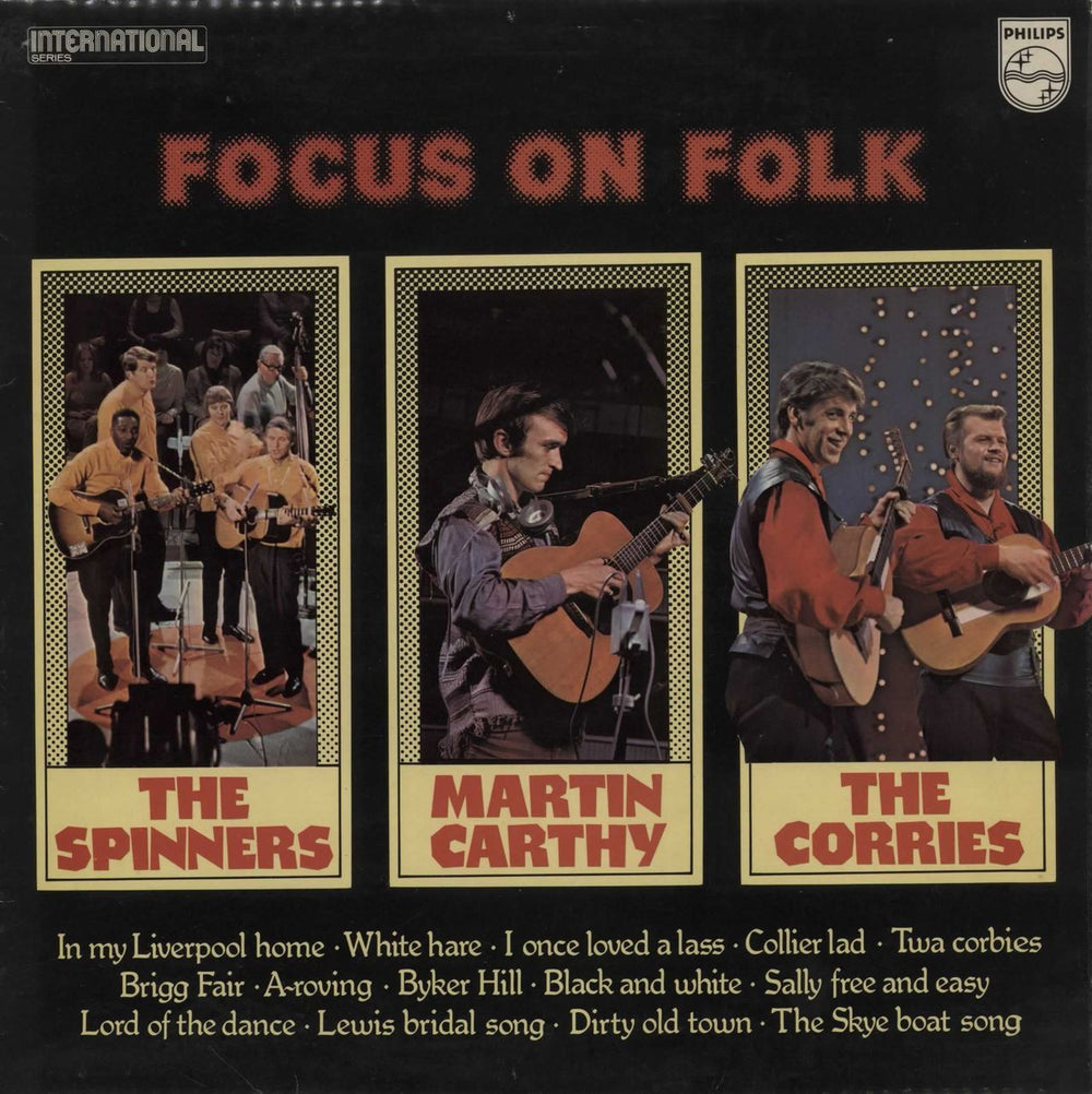 Various-Folk Focus On Folk UK vinyl LP album (LP record) 6382110