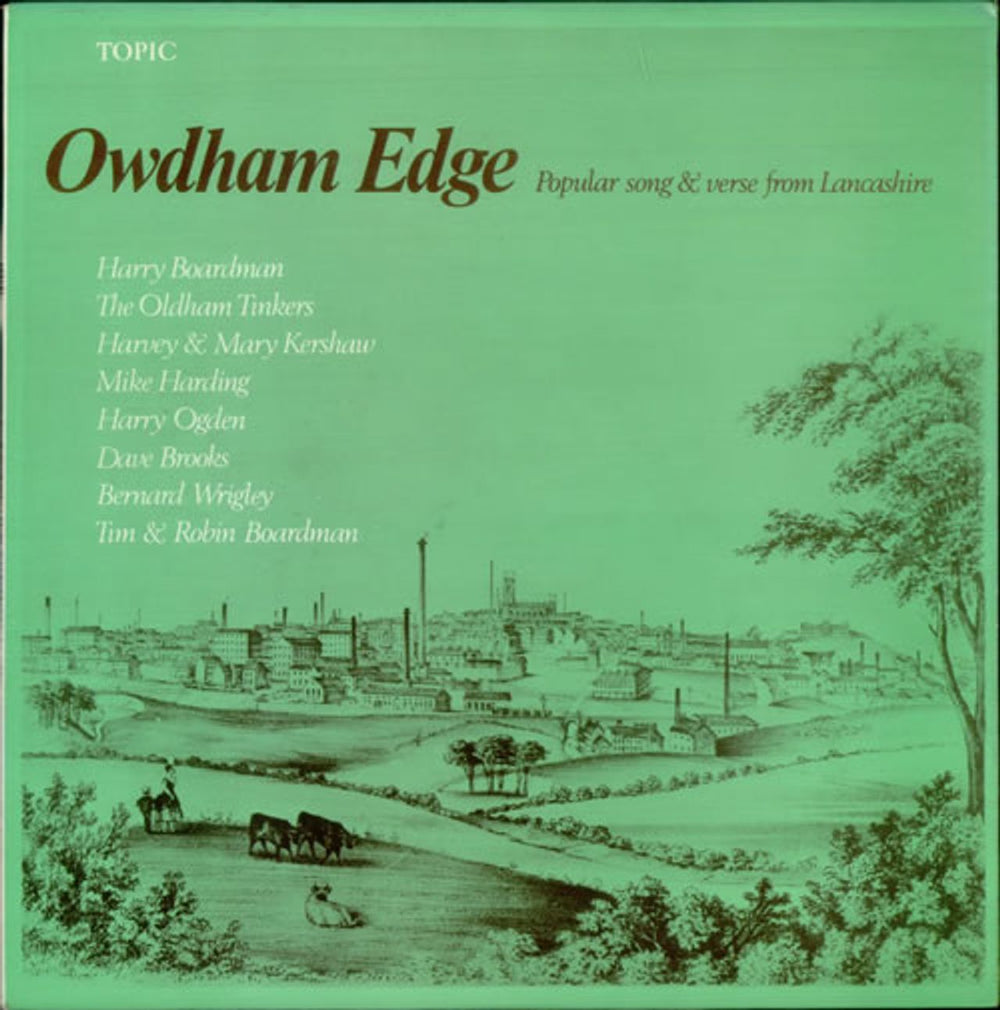 Various-Folk Owdham Edge UK vinyl LP album (LP record) 12T204