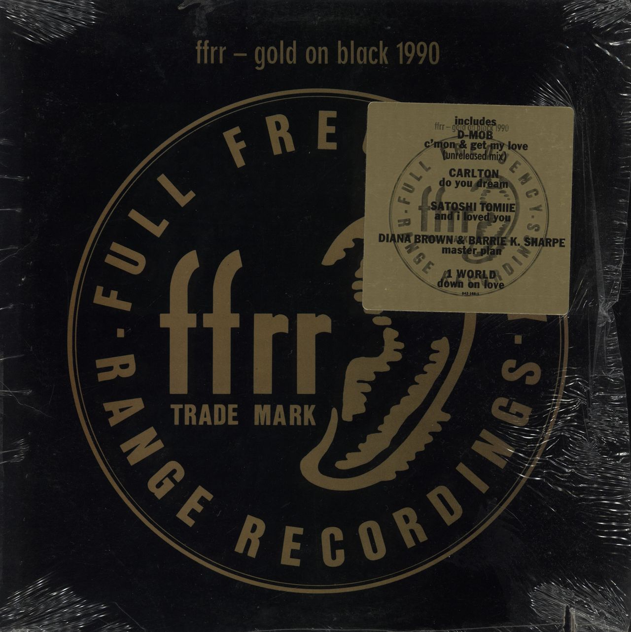 Various-Hip Hop & Rap FFRR- Gold On Black 1990 US Vinyl LP — RareVinyl.com