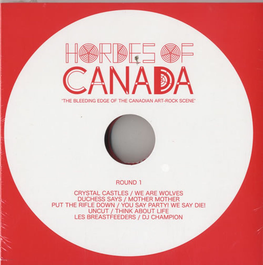 Various-Indie Hordes Of Canada: The Bleeding Edge Of The Canadian Art-Rock UK 7" single box set CHEAP01