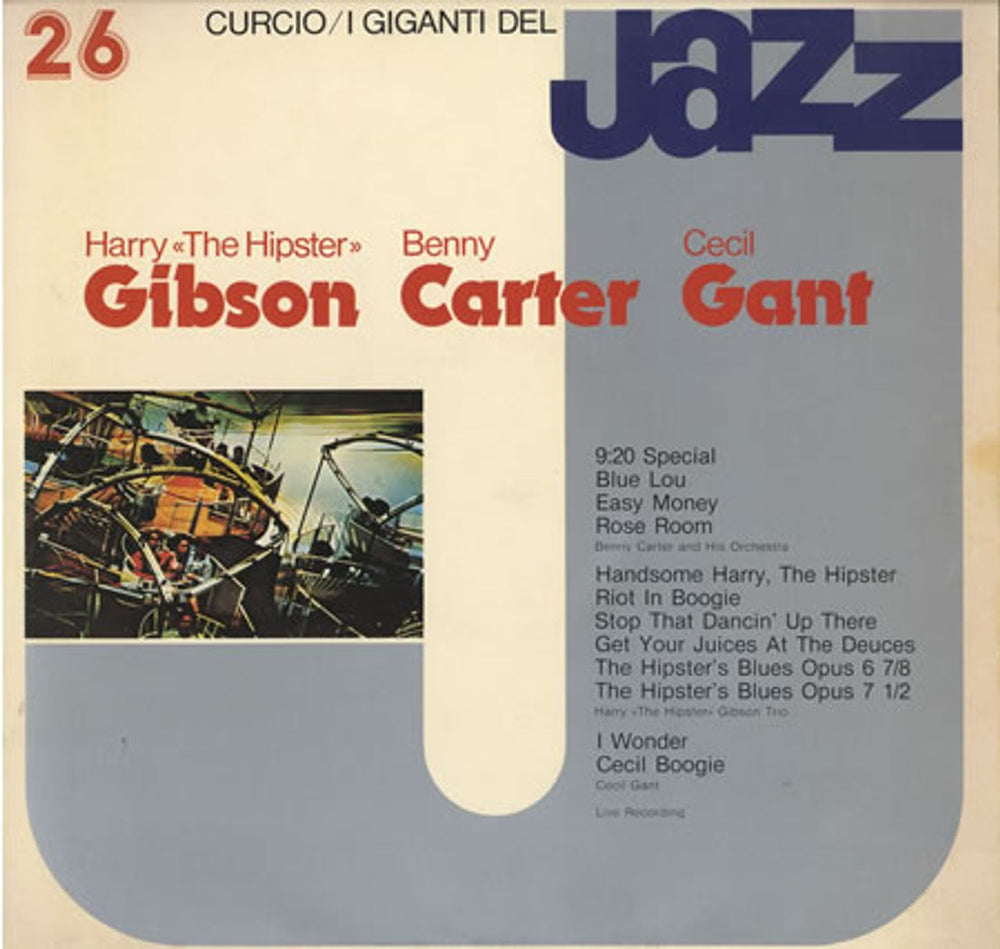 Various-Jazz I Giganti Del Jazz #26 Italian vinyl LP album (LP record) GJ-26