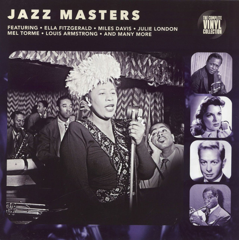 Various-Jazz Jazz Masters UK vinyl LP album (LP record) 02000-LP7