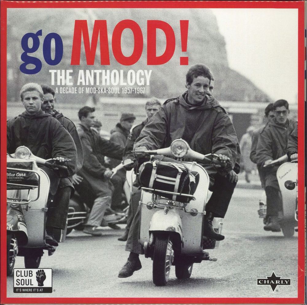 Various-Mod & 2-Tone Go Mod! The Anthology: A Decade Of Mod Ska Soul 1957-1967 - Sealed UK 2-LP vinyl record set (Double LP Album) CHARLYL325