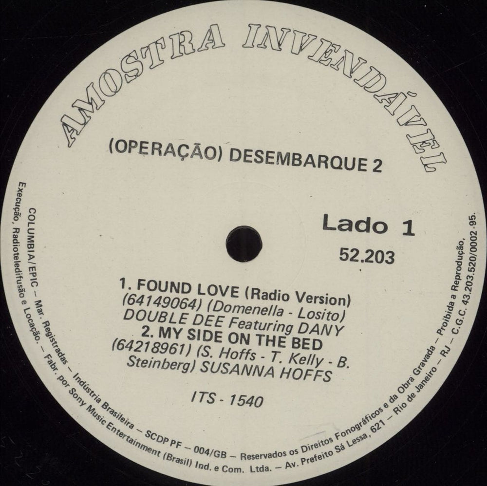 Various-Pop Operacao Desembarque 2 Brazilian Promo 12" vinyl single (12 inch record / Maxi-single)