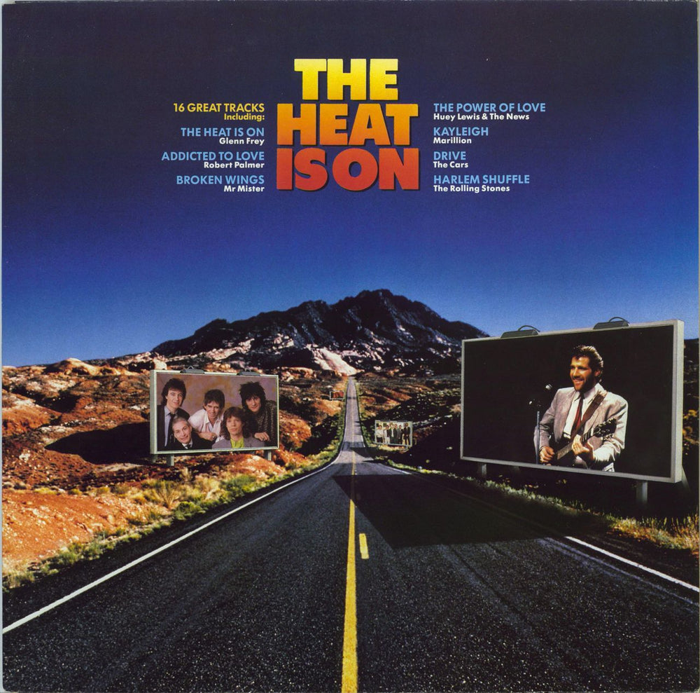 Various-Pop The Heat Is On UK vinyl LP album (LP record) PRT10051