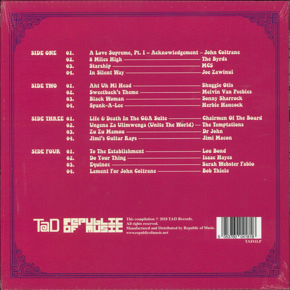 Various-Prog & Psych Running The Voodoo Down Volume 2 (Explorations In Psychrockfunksouljazz 1965-77) UK 2-LP vinyl record set (Double LP Album) 5053760041818