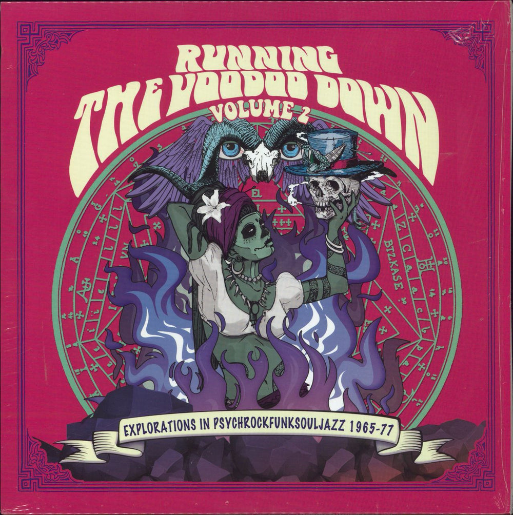 Various-Prog & Psych Running The Voodoo Down Volume 2 (Explorations In Psychrockfunksouljazz 1965-77) UK 2-LP vinyl record set (Double LP Album) TAD1LP