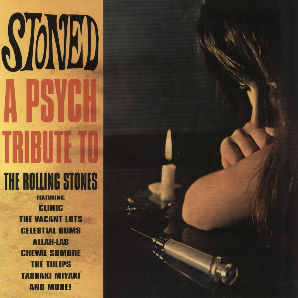 Various-Prog & Psych Stoned - A Psych Tribute To The Rolling Stones US vinyl LP album (LP record) CLP2018