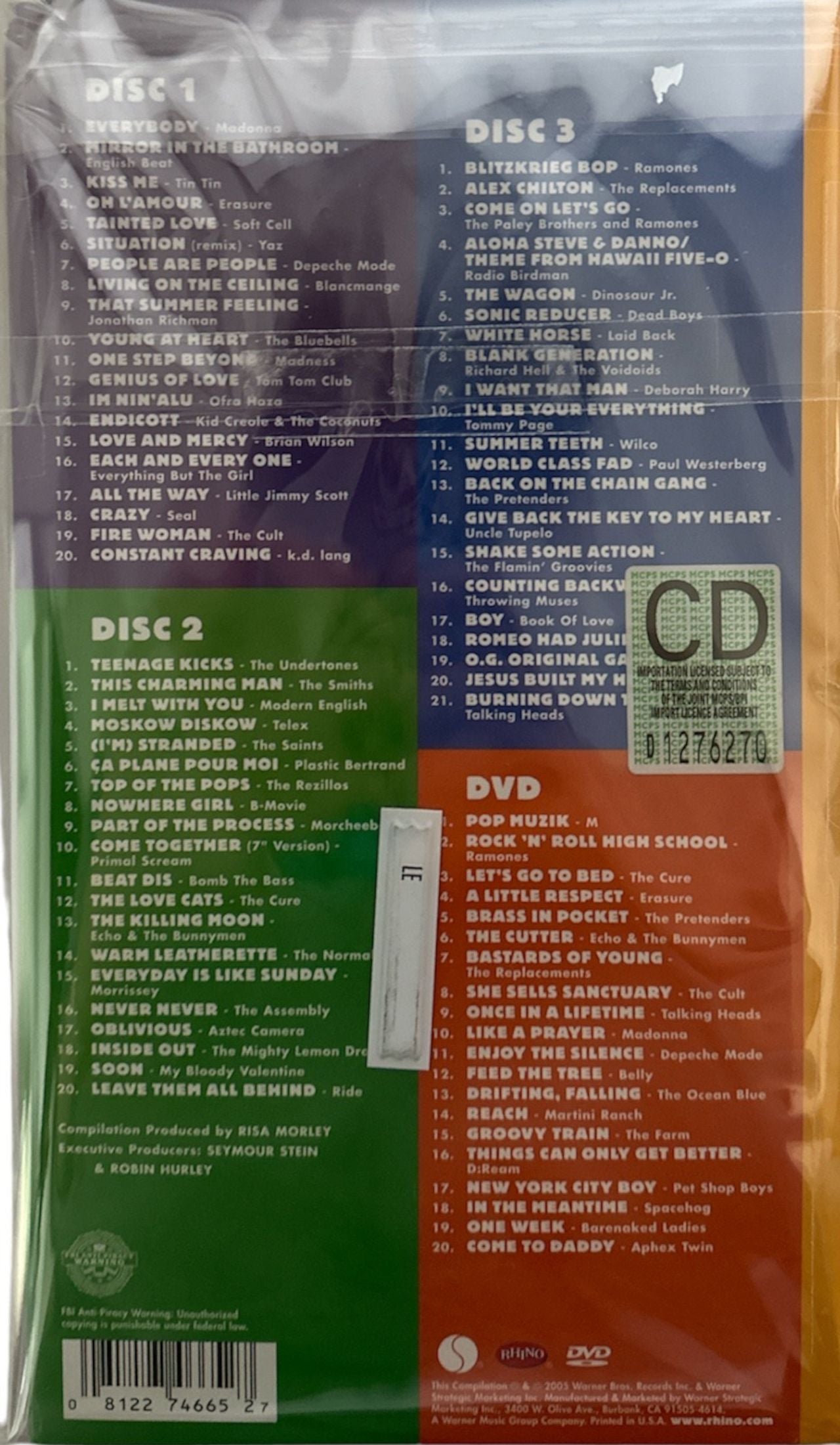 Sire Records Story Various Artists ラモーンズ Sire Records Story