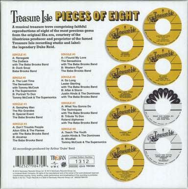 Various-Reggae & Ska Treasure Isle Pieces Of Eight UK 7