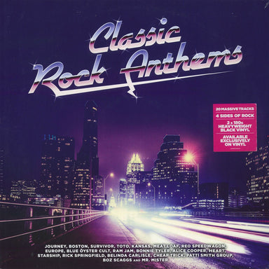 Various-Rock & Metal Classic Rock Anthems - 180gm Vinyl - Sealed UK 2-LP vinyl record set (Double LP Album) DEMRECOMP001