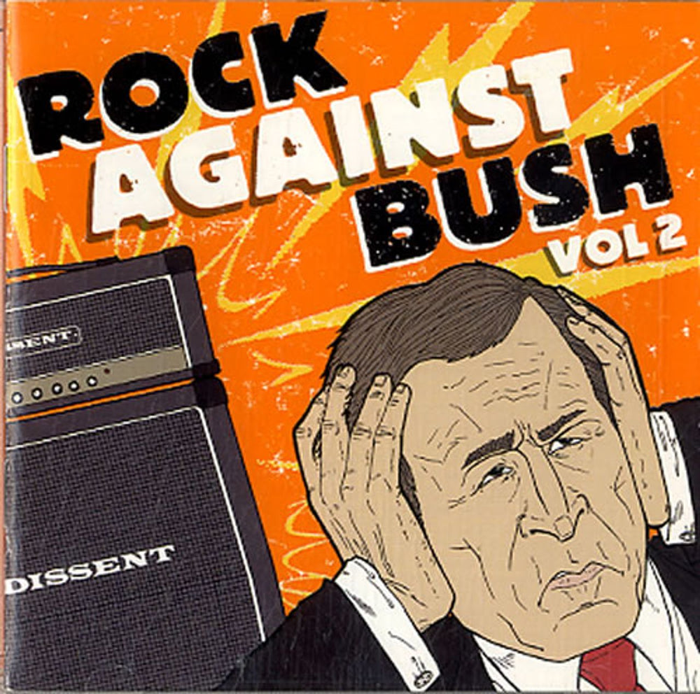 Various-Rock & Metal Rock Against Bush Vol. 2 US 2-disc CD/DVD set FAT677-2