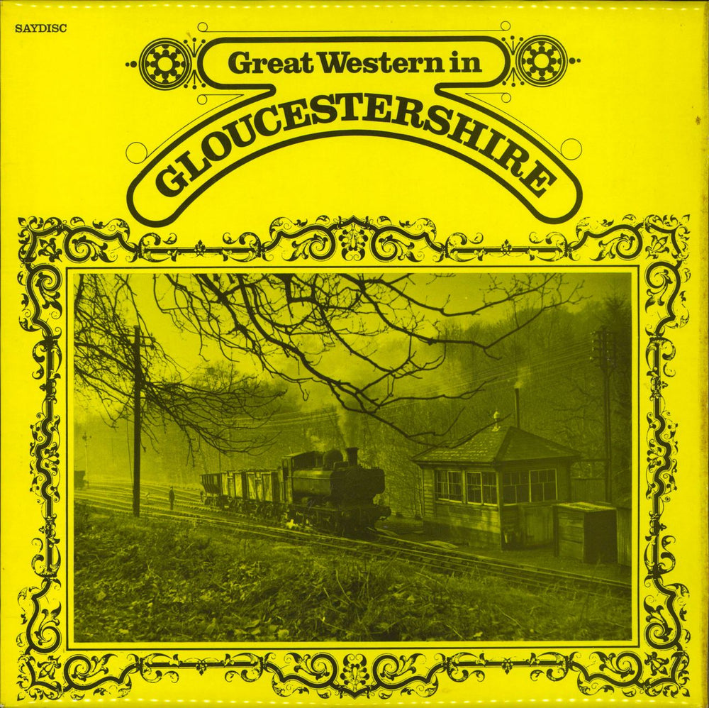 Various-Trains Great Western In Gloucestershire UK vinyl LP album (LP record) SDLB220