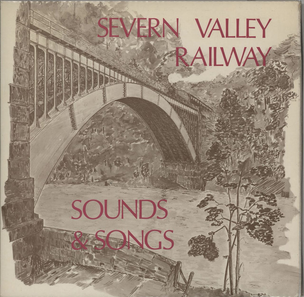 Various-Trains Severn Valley Railway - Sounds & Songs UK 2-LP vinyl record set (Double LP Album) SVR101-102