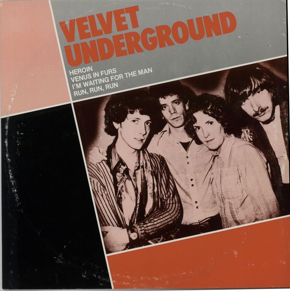 Velvet Underground Heroin UK 12" vinyl single (12 inch record / Maxi-single) POSPX603