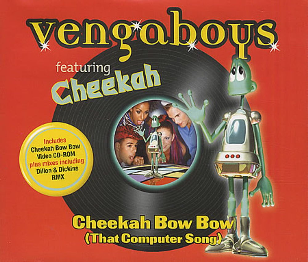 Vengaboys Cheekah Bow Bow UK CD single (CD5 / 5") CDTIV142