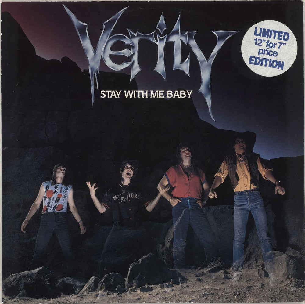 Verity (80S) Stay With Me Baby UK 12" vinyl picture disc (12 inch picture record) 12LBD1