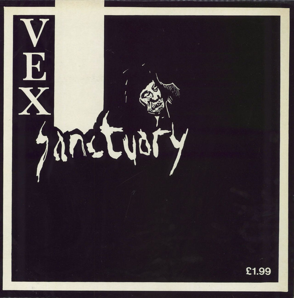 Vex Sanctuary UK 12" vinyl single (12 inch record / Maxi-single) FIGHT1