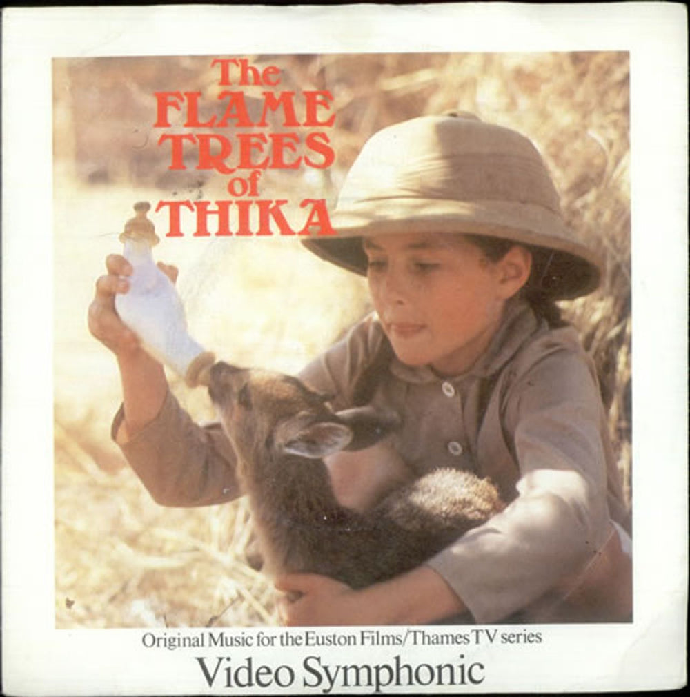 Video Symphonic The Flame Trees Of Thika + Sleeve UK 7" vinyl single (7 inch record / 45) EMI5222