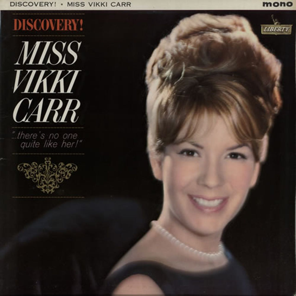 Vikki Carr Discovery! UK vinyl LP album (LP record) LBY1208