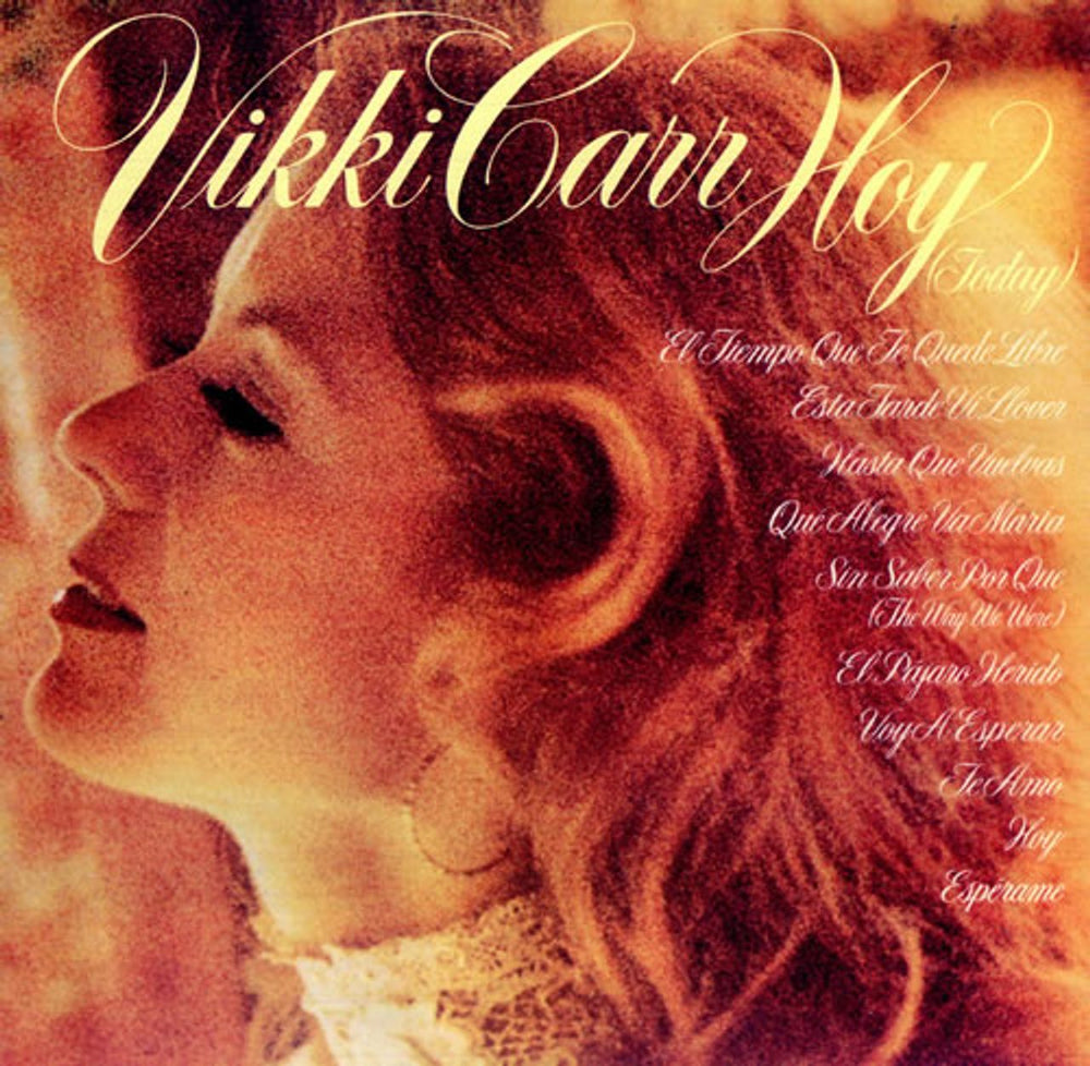 Vikki Carr Hoy (Today) UK vinyl LP album (LP record) CBS80711