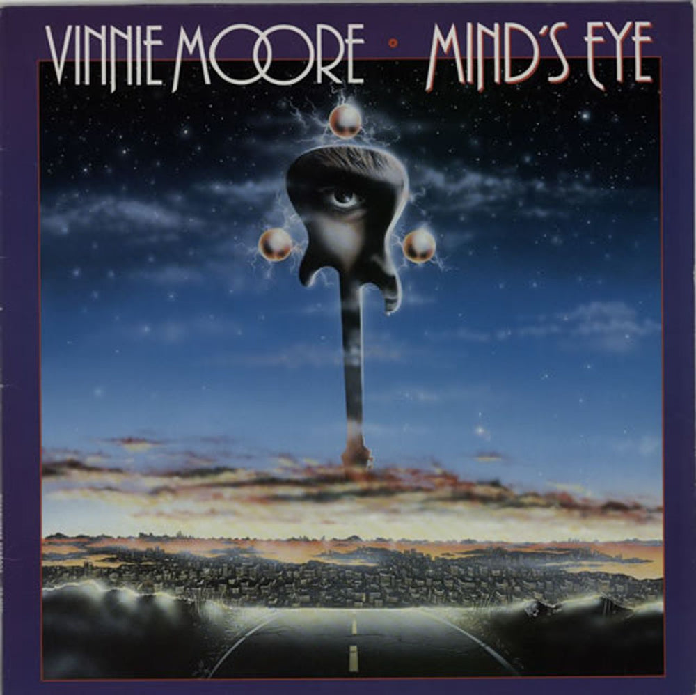 Vinnie Moore Mind's Eye Dutch vinyl LP album (LP record) RR9635