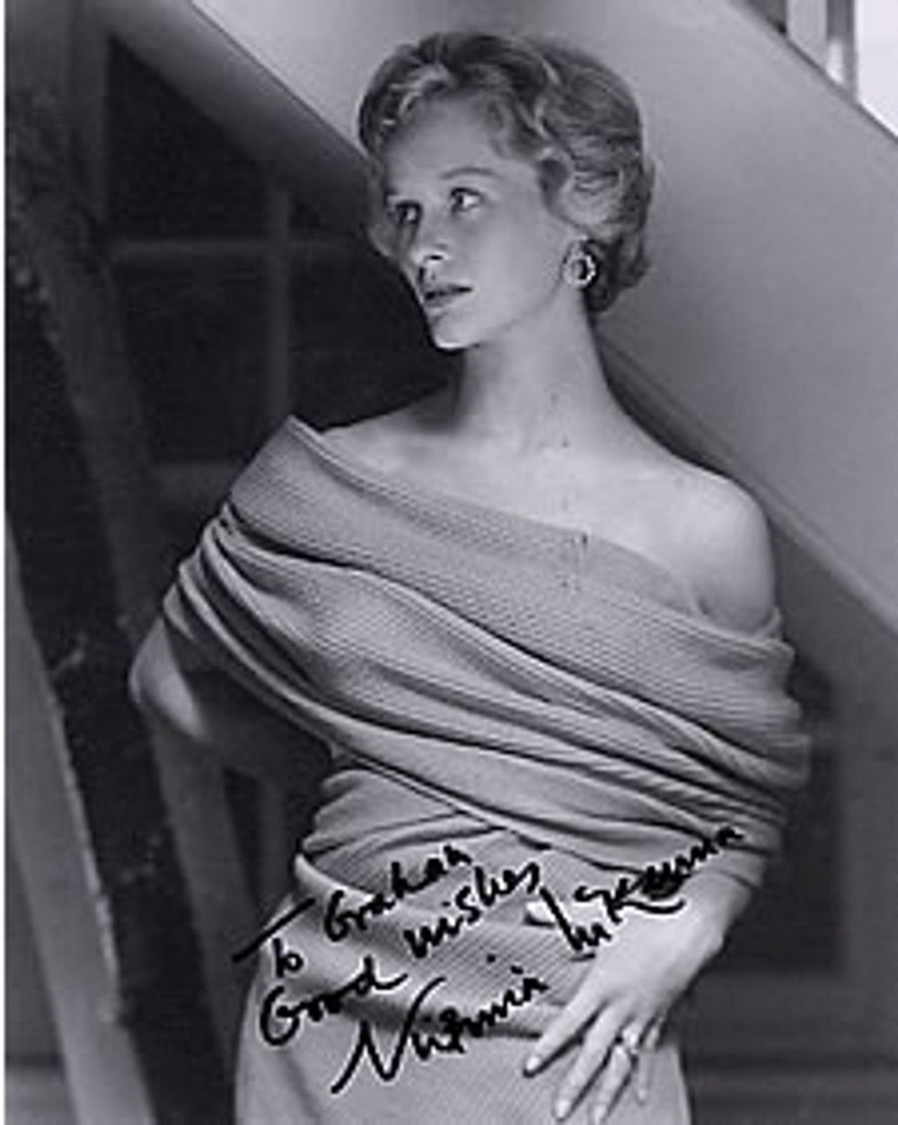 Virginia McKenna Autographed Publicity Photograph UK Promo photograph SIGNED PHOTO