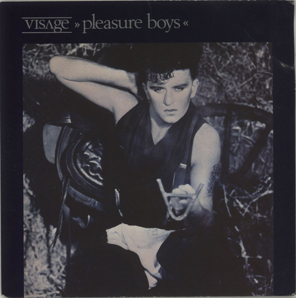 Visage Pleasure Boys UK 7" vinyl single (7 inch record / 45) POSP523