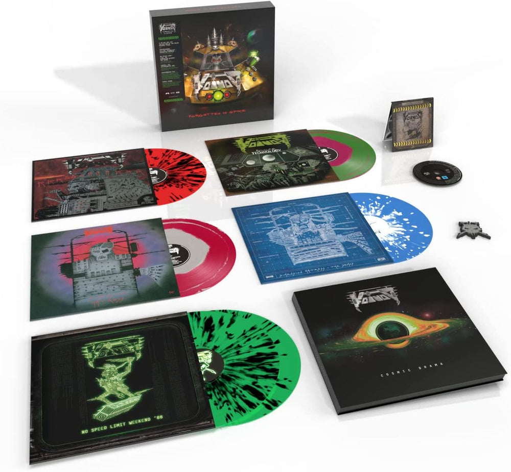 Voivod Forgotten In Space: Deluxe Edition - Sealed German Vinyl Box Set VVDVXFO806027