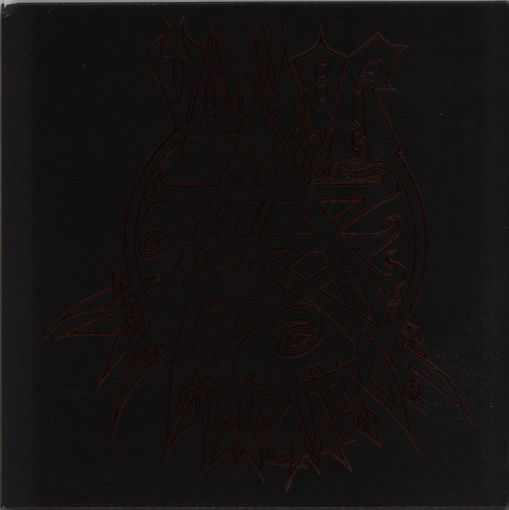 Vomitor The Escalation - Red Vinyl US vinyl LP album (LP record) HELLSLP092